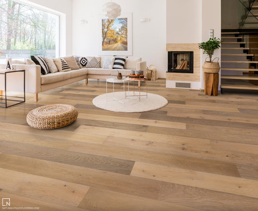 Flooring: ARROYO Engineered Hardwood Medallion Collection by Naturally Aged Flooring *add 1 handling fee to order