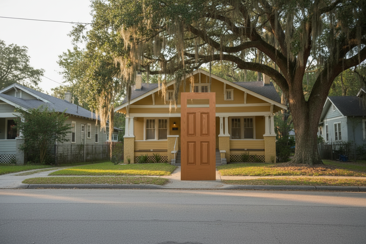 SLAB: Fiberglass Oak WG Texture 4-Panel Blank top w/22"x36" Cutout DRG40 (unfinished)