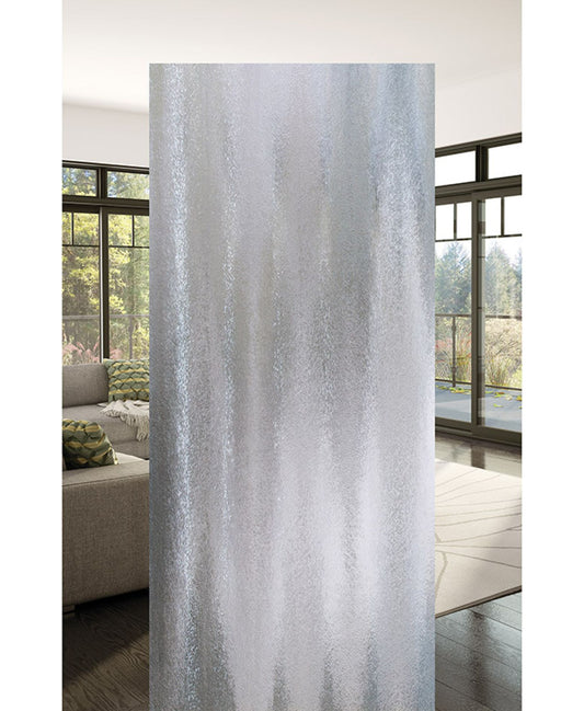 Door Glass Insert: Chinchilla Textured Glass Non Impact