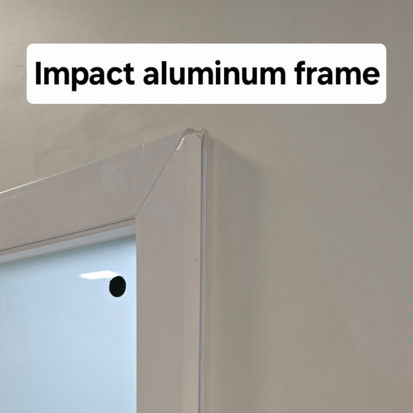 Mini Blind Low E Impact - Clear Glass (Glass Insert Only)