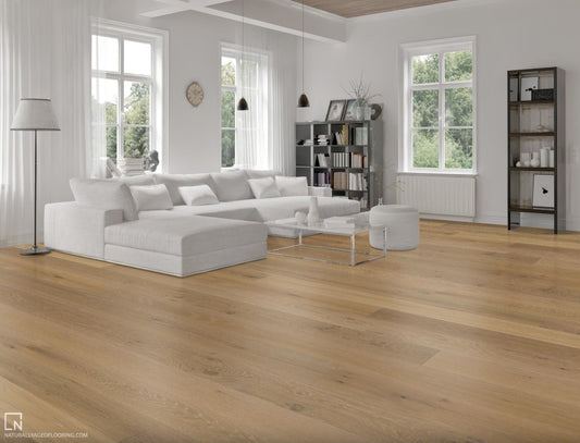 Flooring: NUTMEG Engineered Hardwood Medallion Collection by Naturally Aged Flooring *add 1 handling fee to order