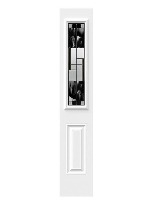 Onyx - Decorative Glass Black Patina Caming (Glass Insert Only)