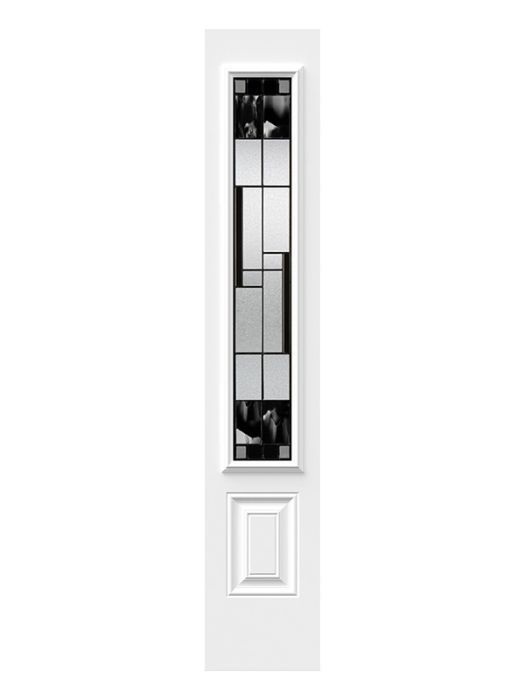 Onyx - Decorative Glass Black Patina Caming (Glass Insert Only)