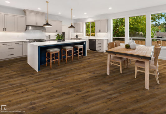 Flooring: RUSHMORE Engineered Hardwood Medallion Collection by Naturally Aged Flooring *add 1 handling fee to order