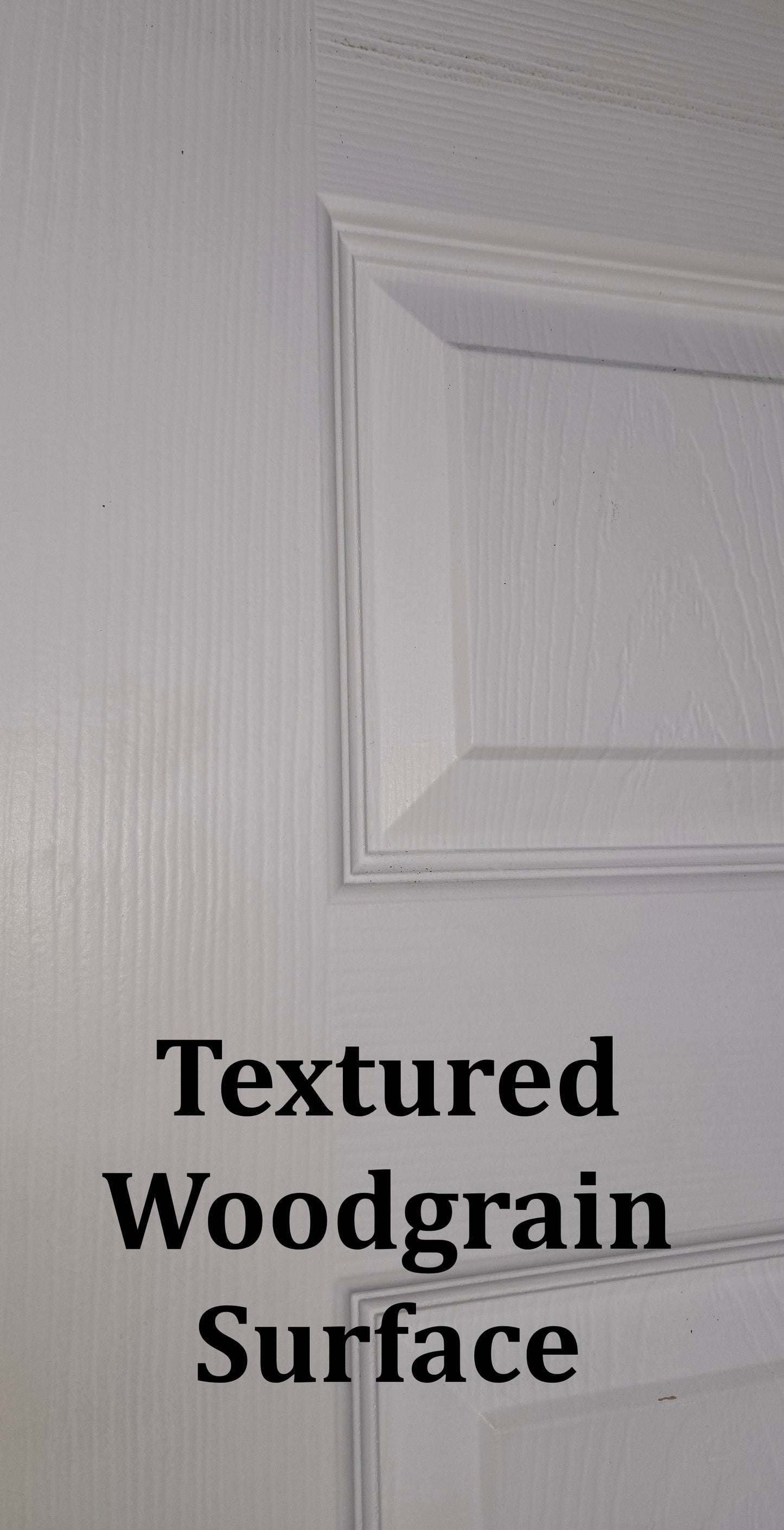 Double PreHung: Colonist 6/8(80") Primed Moulded Textured 6-Panel Hollow Core Slab 1 3/8" w/T-ASTRAGAL