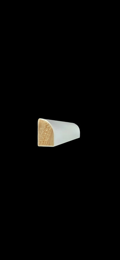 SHOE 129 Primed PFJ Primed Fingerjoint Pine base accent moulding 8'