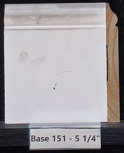 Base:151 Primed Finger Joint Pine 5-1/4" BASE