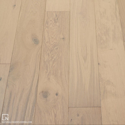 Flooring: WHITE MIST Engineered Hardwood WireBrushed Collection by Naturally Aged Flooring *add 1 handling fee to order