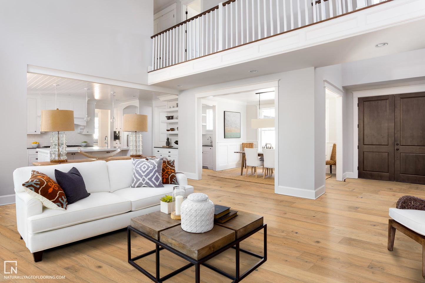 Flooring: CLIFFSIDE Engineered Hardwood Royal Collection by Naturally Aged Flooring *add 1 handling fee to order