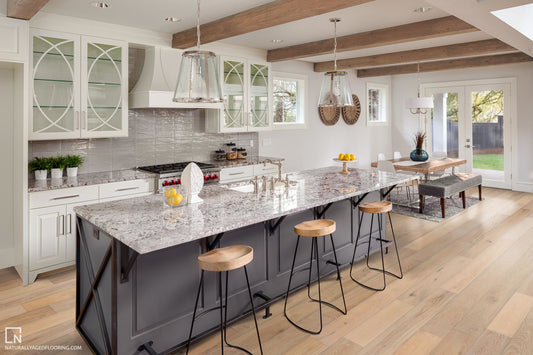 Flooring: PRAIRIE Engineered Hardwood Royal Collection by Naturally Aged Flooring *add 1 handling fee to order