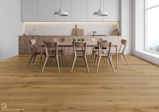 Flooring: CREST Engineered Hardwood Pinnacle Collection by Naturally Aged Flooring *add 1 handling fee to order