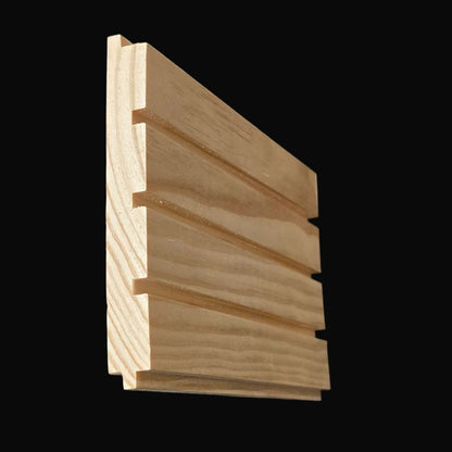 LOGAN LUMBER:  Pine Select 1x6 Pleated Pine Boards - Interior Use ( Special Order - non-stock )