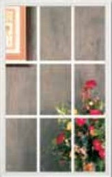 Door Glass Insert: Clear GBG Low-E Non Impact Flat-Frame