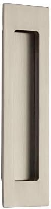 Emtek 2215US15 7-1/4" x 2-7/8" Modern Rectangular Flush Pull Satin Nickel Finish