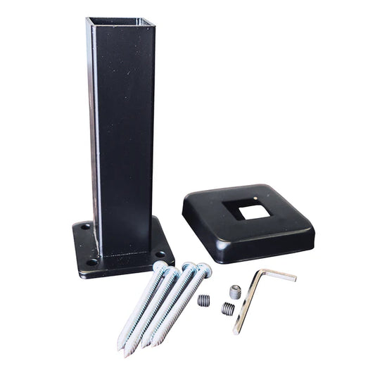 NC-101-LP 2360-LP Newel Attaching Kit - LOW PROFILE - 3-3/8" Sq.
