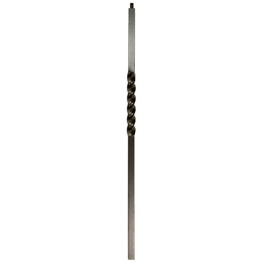 NEWL-TW48 2452 Newel - Single Twist *use with 1-3/16" NC-101 / 1-3/16" Sq.