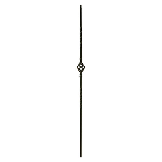 1BASK44 2552 Twist & Basket Series Baluster Single Basket 1/2" Sq.