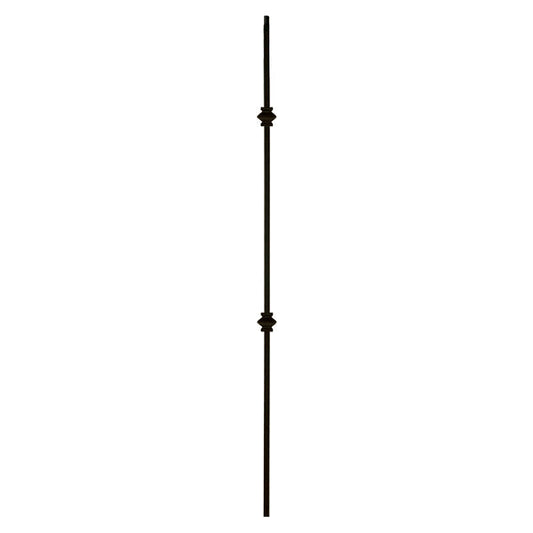 2KNUC44 2557 Versatile Series Baluster Double Knuckle 1/2" Sq.