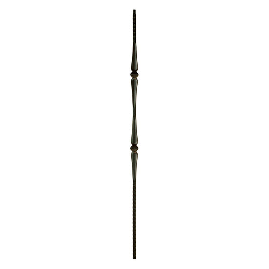 M15044 2571 Gothic Series Baluster Dbl Knuckle w/ Spoons 9/16" Sq.