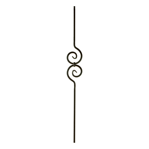 M32544 2582 Scroll Series Baluster Spiral Scroll 1/2" Sq.