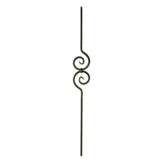 M32544 2582 Scroll Series Baluster Spiral Scroll 1/2" Sq.