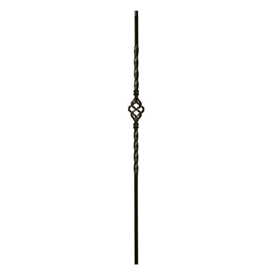 KW-1BASK 2652 Knee Wall Series Baluster - 36" Sgl Basket 1/2" Sq.