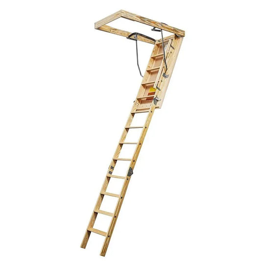 ATTIC STAIRS: Husky Model 444 Wood Attic Stairs