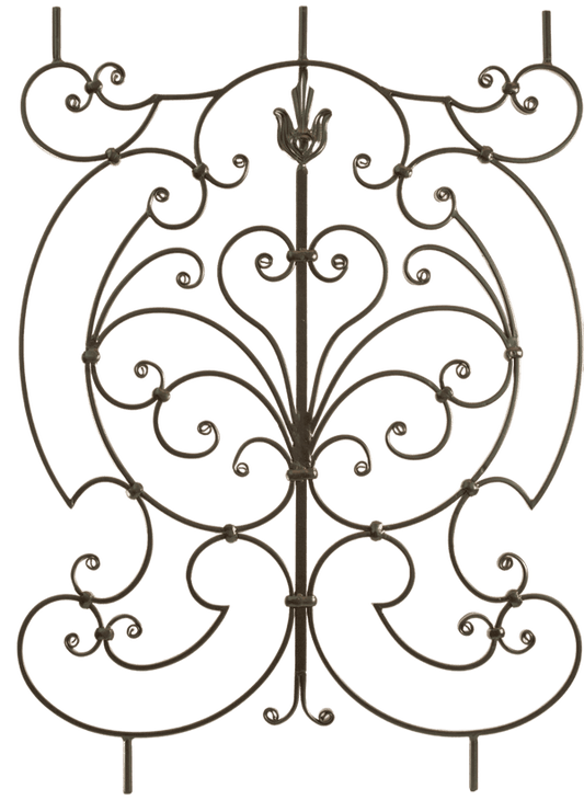 REN. PANEL 2490 Renaissance Panel 1/2" Sq. Baluster *use with 1/2" shoes and knuckles *use with 1/2" shoes and knuckles