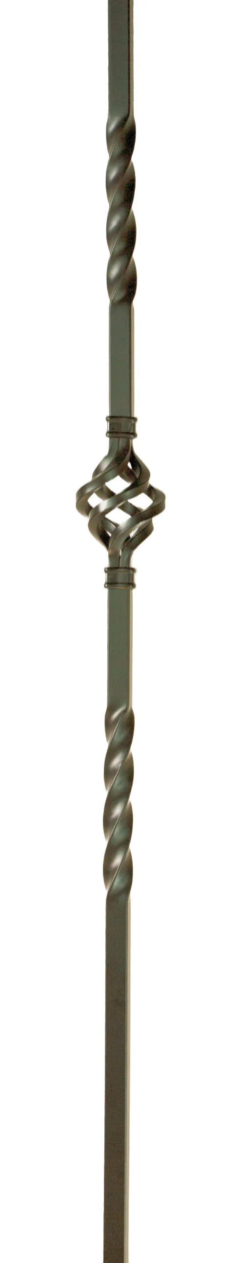 MEGA-1BASK 2852 MEGA Series Single Basket Baluster 3/4" Sq. *use with 3/4 "shoes and knuckles