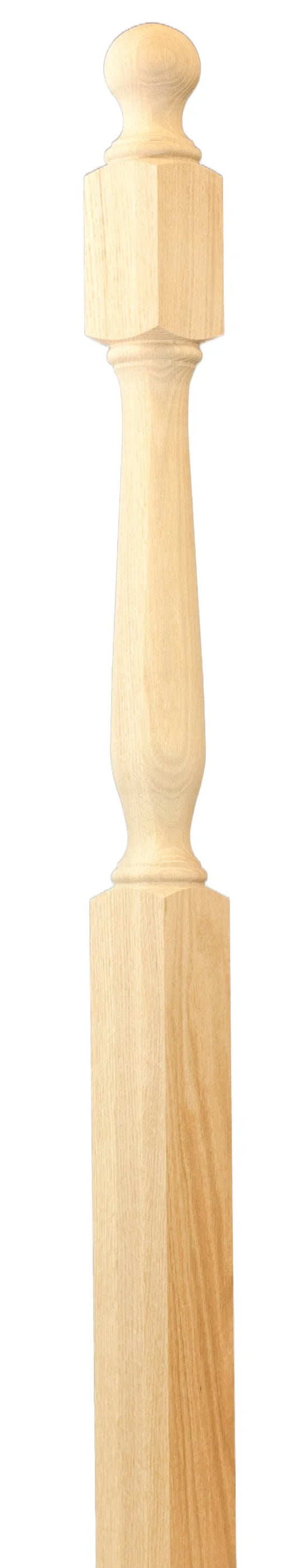 C-4840 Art Deco Series Starting Newel Size 3-1/2" x 56"