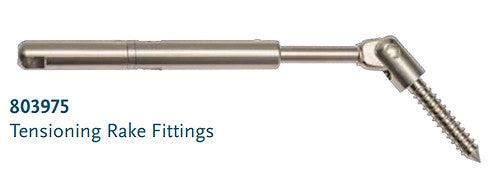 SL-RAKE-Tensioning Swageless Rake Tensioning for Wood *1/8" Cable w/ Type 316 Stainless Steel