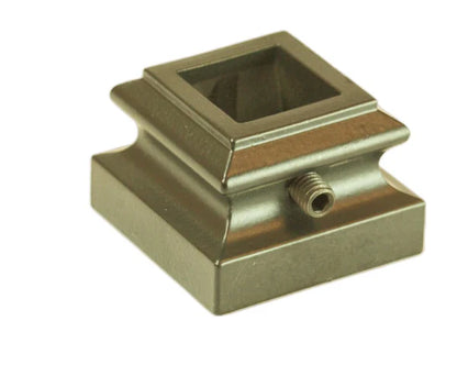 MEGA-M-08 Flat Shoe w/Screw - SIZE: 3/4" Sq.