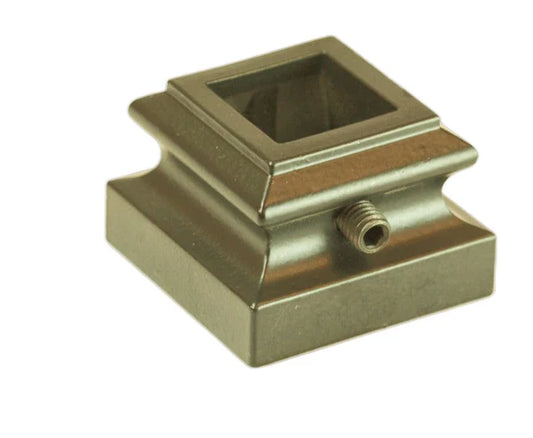 MEGA-M-08 Flat Shoe w/Screw - SIZE: 3/4" Sq.