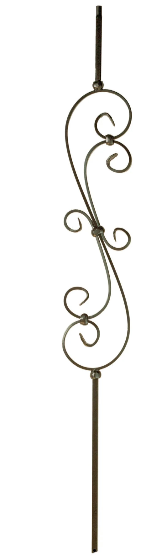 M60144 2581 Scroll Series Baluster Skinny Scroll 1/2" Sq.