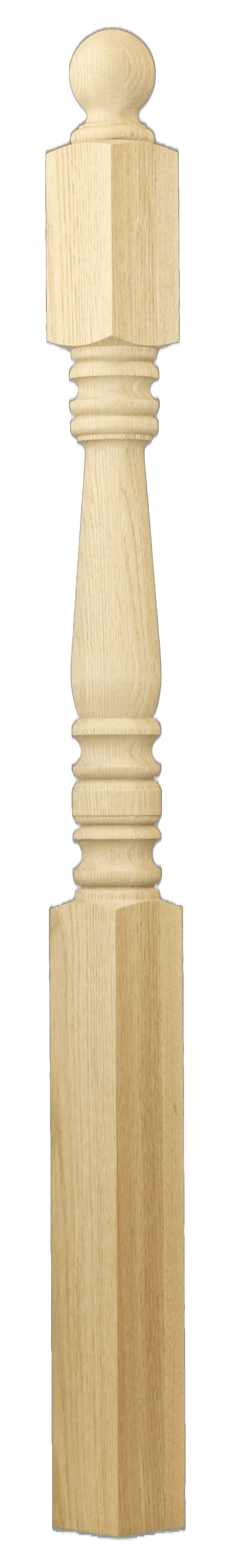 C-4550BT Traditional Series Starting Newel Ball Top 3" x 48"