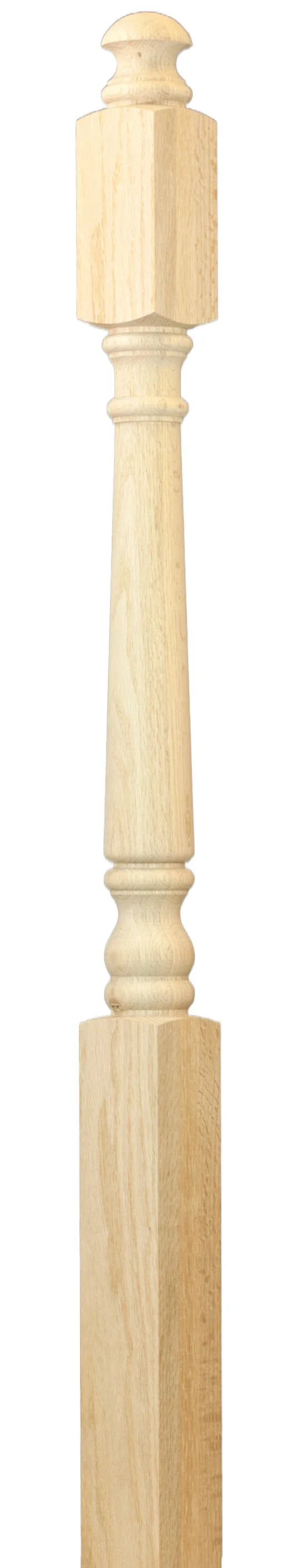 C-4545 Traditional Series Landing Newel (B-54-10-MT)  3" x 54"