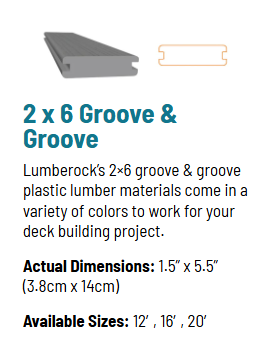 LUMBEROCK Decking