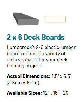 LUMBEROCK Decking
