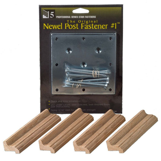 C-3501 Newel Plate Fastener  w/Trim