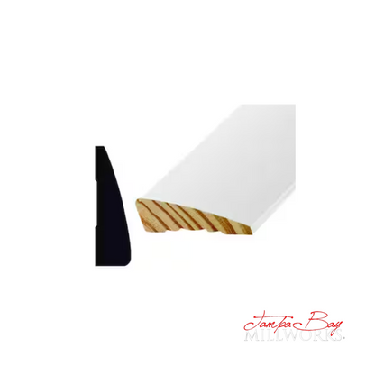 Casing: 316 (Clam Shell) 2 1/4 Primed Finger Joint Pine (11/16"x2-1/4") 8.5' or 17'