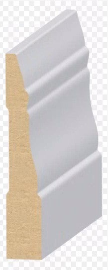Casing: 366 (Colonial) 2 1/4 Primed Finger Joint Pine Pine (11/16"x2-1/4") 8.5' or 17'