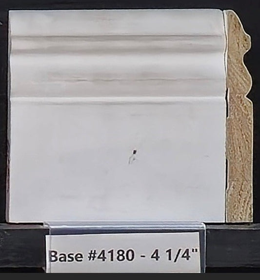Base:4180 Primed Finger Joint Pine 4-1/4" BASE