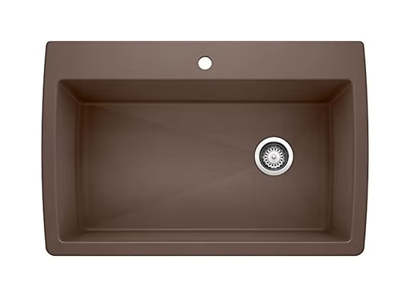 PROHS - Kitchen Sinks - Blanco Diamond Super Single Granite Composite Kitchen Sink