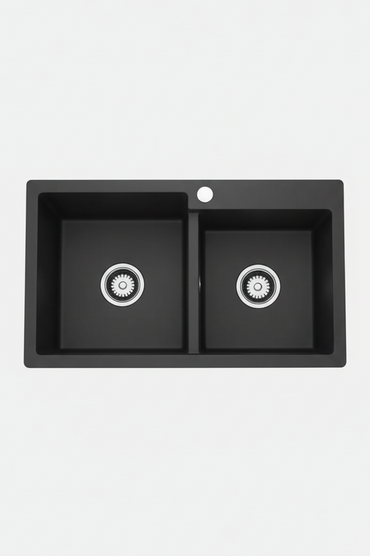 PROHS - Kitchen Sinks - Blanco Diamond 60-40 Double Bowl Granite Composite Kitchen Sink