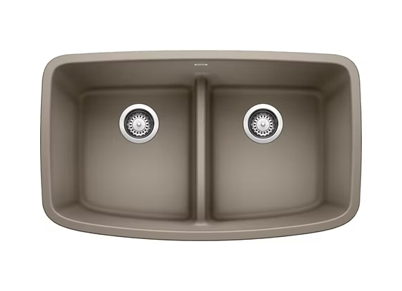 PROHS - Kitchen Sinks - Blanco Valea Equal Low Divide Granite Composite Kitchen Sink