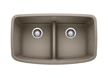 PROHS - Kitchen Sinks - Blanco Valea Equal Low Divide Granite Composite Kitchen Sink