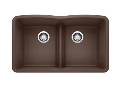 PROHS - Kitchen Sinks - Blanco Diamond Equal Low Divide Granite Composite Kitchen Sink