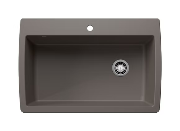 PROHS - Kitchen Sinks - Blanco Diamond Super Single Granite Composite Kitchen Sink