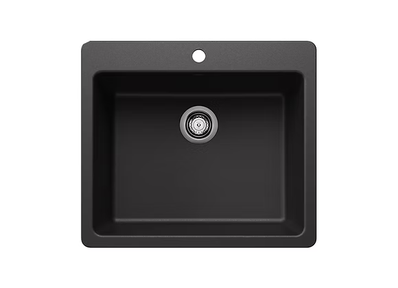 PROHS - Kitchen Sinks - Blanco Liven Medium Single Bowl Granite Composite Kitchen Sink