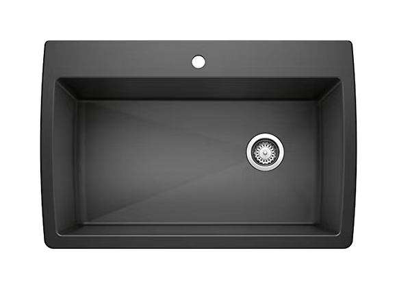 PROHS - Kitchen Sinks - Blanco Diamond Super Single Granite Composite Kitchen Sink